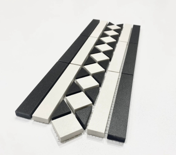 Керамогранит Диана Бордюр Микс 01 (01/19) MR 417х144 Metlaha