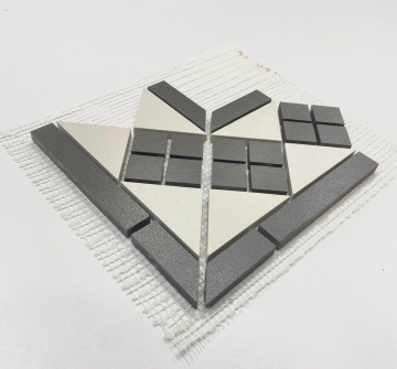 Керамогранит Диана Угол Микс 10 (01/04) MR 214х214х146 Metlaha