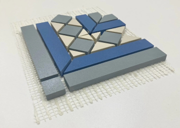 Керамогранит Диана Угол Микс 18 (01/08/12) MR 164х164х144 Metlaha