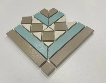 Керамогранит Диана Угол Микс 21 (05/24) MR 164х164х144 Metlaha