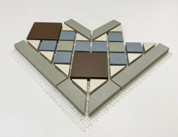 Керамогранит Диана Угол Микс 26 (01/02/08/06) MR 209х209х141 Metlaha