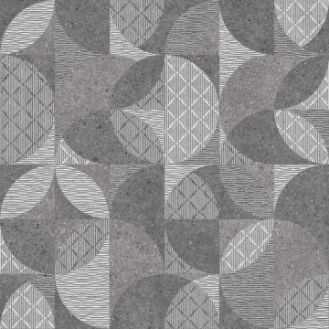 Керамогранит DL601400R Фондамента тёмный декорированный обрезной 60x60 Kerama Marazzi