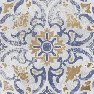 Керамогранит Donegal Pre-Cut Blue Matt 45x45 Halcon