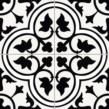 Керамогранит Dover Black Pre 45x45 Prissmacer