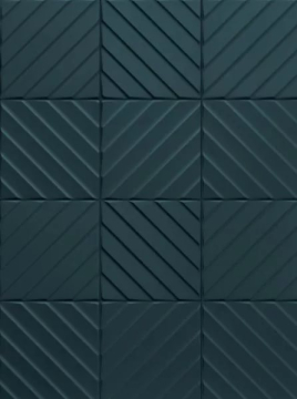 Керамогранит E065 4D Diagonal Deep Blue 20х20 Marca Corona