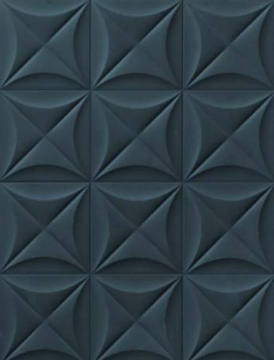 Керамогранит E066 4D Flower Deep Blue 20х20 Marca Corona