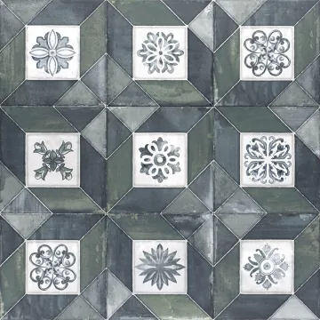 Керамогранит Elegance Deco Blu Green 20x20 Mainzu