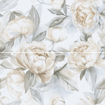 Керамогранит Elite Peonies Decor A+B Matt 60x120 Staro
