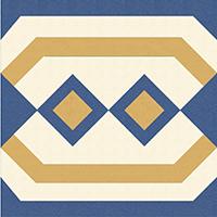 Керамогранит ENC 21F White (D.Blue, D.Yellow) 10x10 Winckelmans
