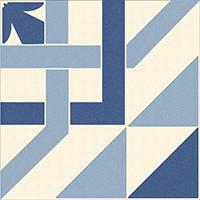 Керамогранит ENC 23 White (D.Blue, L.Blue) 10x10 Winckelmans