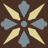Керамогранит ENC06 Fleur 08 (BRU BEU IVO) 5x5 Winckelmans