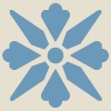 Керамогранит ENC06 Fleur 10 (BAU BEU) 5x5 Winckelmans