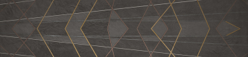 Керамогранит Equinox Anthracite Diamond Decor 6mm 59.55x260 Apavisa Porcelanico