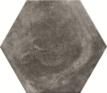 Керамогранит Esagona PITCH BLACK CL 24X27,7 CIR