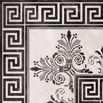 Керамогранит Esquinera Nero 22x22 Absolut Keramika