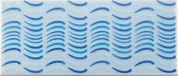 Керамогранит F8007 Border 5 Onde 12,5х25 Serapool