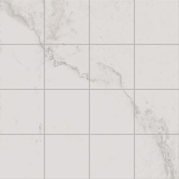 Керамогранит Фальшмозаика MO01 Melody White Grids неполированный 39.8x39.8 Estima