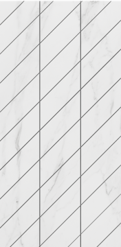 Керамогранит Фальшмозаика SM01 Supreme Corner полированный правый 29,8x59,8x1.0 Ametis by Estima