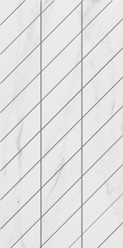 Керамогранит Фальшмозаика SM01 Supreme Corner полированный правый 30x60x1.0 Ametis by Estima