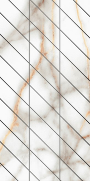 Керамогранит Фальшмозаика SM03 Supreme Corner неполированный левый 30x60x1.0 Ametis by Estima