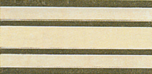 Керамогранит Fascia Rinascimento A Botticino (Botticino, Verde Guatemala) 15x30 Casalgrande Padana