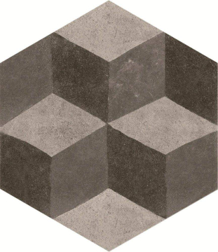 Керамогранит fK6I Firenze Deco Grey 21,6*25 SAT FAP Ceramiche
