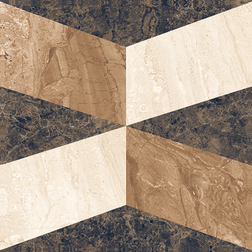 Керамогранит Flex Azul Decor Polished 60х60 Italica Tiles