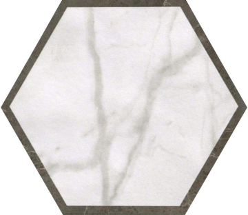 Керамогранит fLVE Roma Deco Esagono Calacata Imperiale 25х21,6 FAP Ceramiche