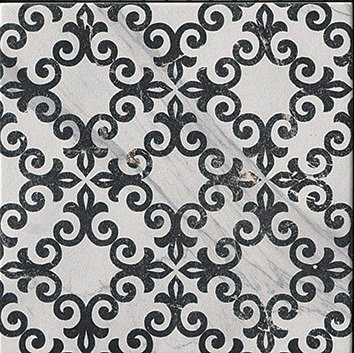 Керамогранит fLZM Roma Deco 20 Statuario Grafitte 20x20 FAP Ceramiche