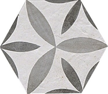 Керамогранит fOF1 Firenze Deco Esagono Fiore 21.6x25 FAP Ceramiche