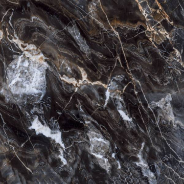 Керамогранит GR103 Toledo Black High glossy 600x600 PrimaVera