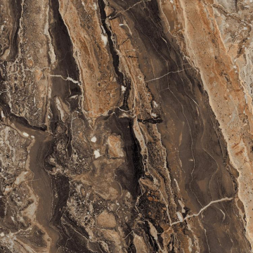 Керамогранит GR104 Richter Brown High glossy 600x600 PrimaVera