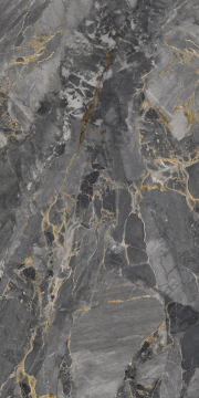 Керамогранит GT1206018005MCR Stonela Черный карвинг 60x120 Global Tile