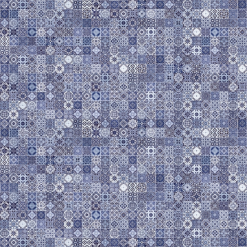 Керамогранит HA4R042D Hammam голубой 42x42 Cersanit
