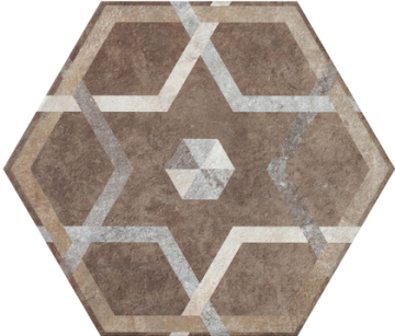 Керамогранит Heritage Deco Exagona Texture 5 34.5x40 Fioranesе