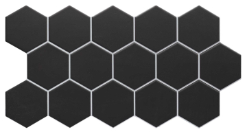 Керамогранит Hex Black 51x26.5 Realonda