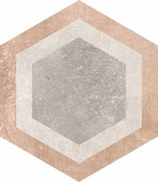 Керамогранит Hexagono Bushmills Multicolor Mix 23x26,6 VIVES