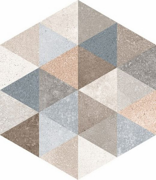 Керамогранит Hexagono Fingal Mix 23x26,6 VIVES
