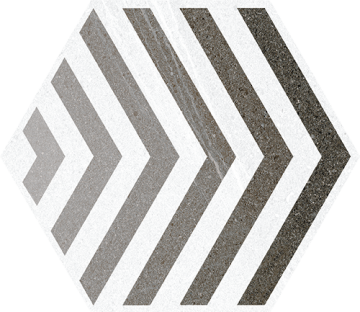 Керамогранит Hexagono Lacroix Gris 23x26,6 VIVES