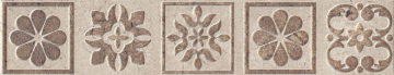 Керамогранит HGD/A23/SG1550 Бордюр Фаральони 40.2х7.2 Kerama Marazzi