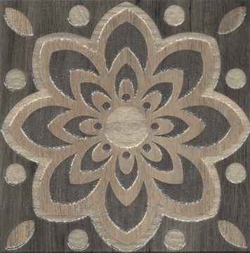 Керамогранит HGD/B30/TU0031L Вставка Фратте серый лаппатированный 20х20 Kerama Marazzi