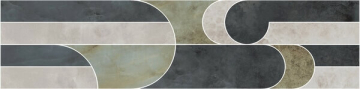 Керамогранит ID123 Бордюр Джардини наборный 60*15 Kerama Marazzi