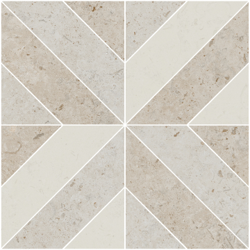 Керамогранит ID125T Декор Про Лаймстоун бежевый матовый 60х60 Kerama Marazzi