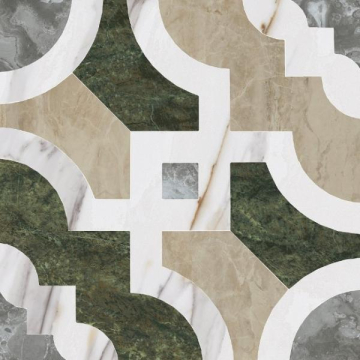 Керамогранит ID136 Риальто Нобиле 1 наборный лаппатированный 30x30 Kerama Marazzi