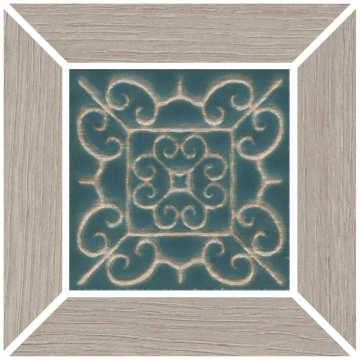 Керамогранит ID152 Вставка Тровазо наборный серый матовый 13x13x0,9 Kerama Marazzi