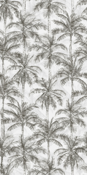 Керамогранит J91059 Ludo Bianco Dec Palmetta Rett 60x120 RHS (Rondine) Ceramiche