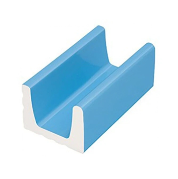 Керамогранит K101 Внутренний переливной водоотводный канал Light Blue 15x24,5 Serapool