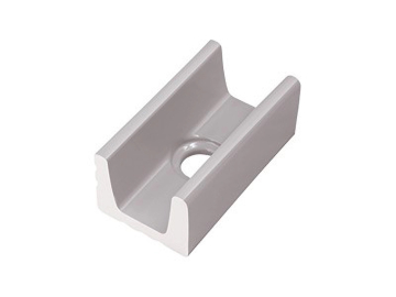 Керамогранит K129.1 Внутренний переливной водоотводный канал со сливом Grey 15x24,5 Serapool