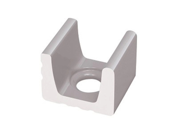 Керамогранит K169.1 1/2 часть водоотводного канала со сливом Grey 15x12 Serapool