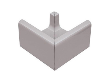 Керамогранит K349.1 Наружный угловой элемент водоотводного канала Grey 24,5x24,5 Serapool